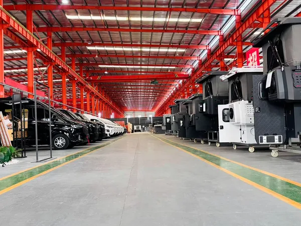 Camper bodies built on our production line